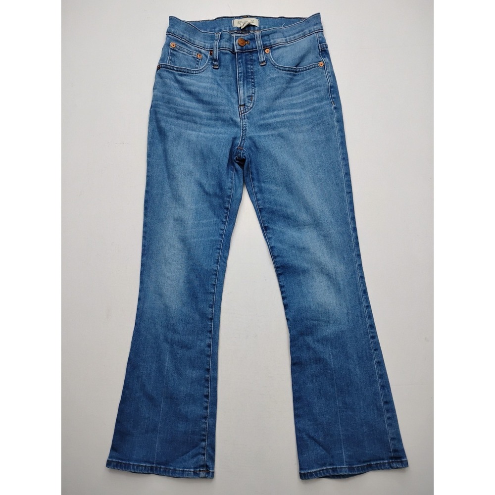 Madewell Jeans Womens 26 Cali Demi Boot Medium Wash Denim